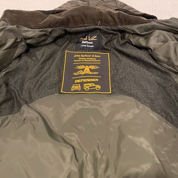 COPY - Barbour Holmby Land Rover Defender Beacon Brand Men Large Quilted Jacket… - Picture 11 of 11